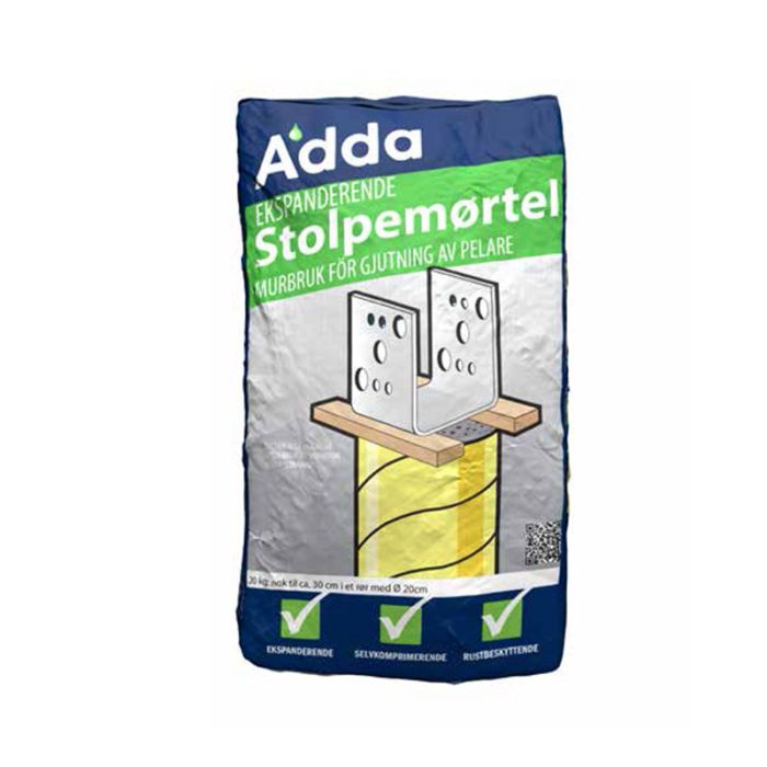 EKSPANDERENDE STOLPEMØRTEL ADDA