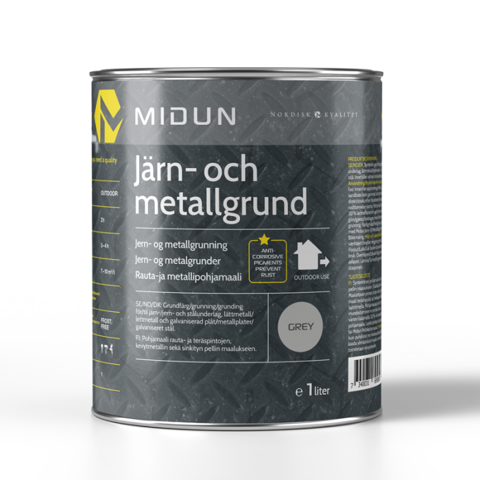 Metallgrunning Midun