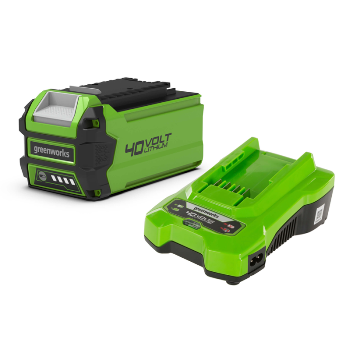 Batterisett Startsett 40V 2,5Ah med lader Greenworks