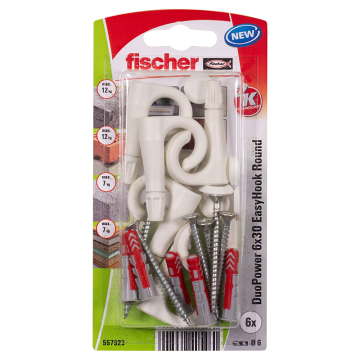 DUOPOWER 6X30MM EASYHOOK RH K NV FISCHER