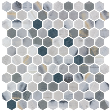 Mosaikk Hex Canvas Nora